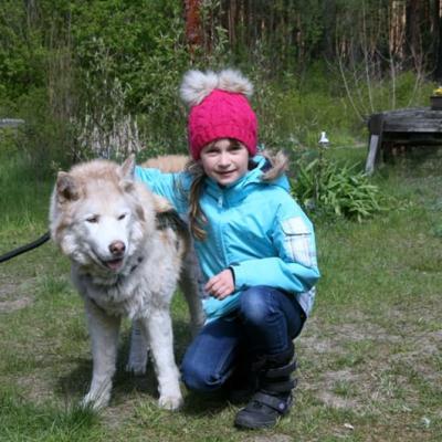 Kindergeburtstag mit Huskys April 2017